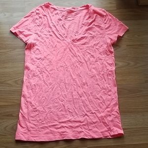 A new day V Neck tee